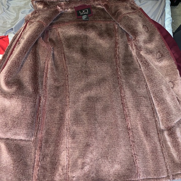 Plum Winter Coat - Picture 5 of 6